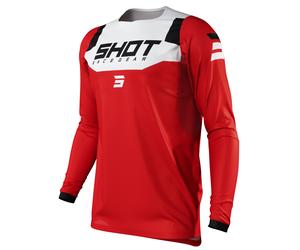 Maillot cross Shot CONTACT - CHASE RED 2022