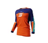 Shot Contact Iron Long Sleeve Jersey Orange M Homme