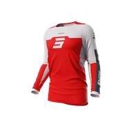 Shot Contact Iron Long Sleeve Jersey Rouge M Homme