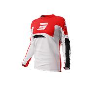 Maillot Cross Shot Devo Matrix RougeM Rouge