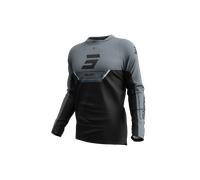 Shot Devo Daytona Long Sleeve Jersey Noir,Gris L Homme