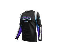 Shot Devo Block Long Sleeve Jersey Noir 2XL Homme