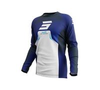 Maillot Cross Shot Race Gear Devo Future 27 BleuS Bleu