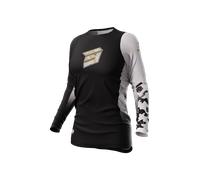 Shot Contact Shelly 2.0 Maillot de motocross féminin, noir-blanc, taille XL pour femmes