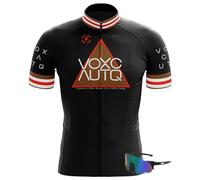 Maillot Cyclisme Homme Manches Courtes Tenue Velo Équipe de France,Été Cyclisme Vêtements Respirant Séchage Rapide (Typ-8,L)