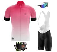 Maillot Cyclisme Homme Tenue,Été Cyclisme Vêtements Respirant Séchage Rapide,Cycliste Homme Manche Courte MTB Jersey (Typ-9,XXS)