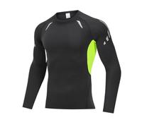 Maillot Cyclisme Homme Vêtements de Cyclisme en Plein air à Manches Longues, élastiques, séchage Rapide, for la Course à Pied, Le Basket-Ball(Color 1,XX-Large)