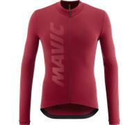Maillot Cyclisme Mavic Hiver Aksium Thermo JERSEY Rouge Homme S