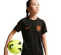 nike Pays-Bas Strike T-shirt Jr Coupe du Monde 26 Noir/Orange 128-137
