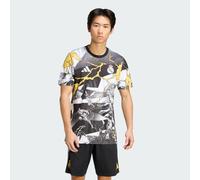 Adidas Maillot d'avant-match Real Madrid 25/26 Avengers manches courtes gris M homme