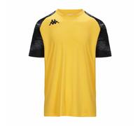 Kappa T-Shirt DAVERNO, Maillot de Football, Jaune, M, Homme