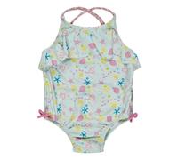Maillot de bain 1 piÃšce Ã motif coquillage fille Sterntaler Vert 7/8 ans