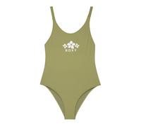 Maillot de bain 1 pièce fille Roxy Solid Active RG Vert 14 ans
