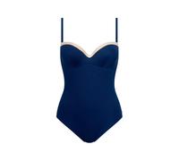Maillot de bain 1 piÃšce prÃ©formÃ© femme Lisca Sydney Bleu 44B