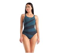 Maillot de bain 1 pièce à dos C femme Arena Isabella Vert 42