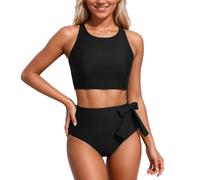 Maillot De Bain 1 Piece avec Armature Taille Zéro UV Couvrant Niveau Longues Vintage 100d Quand Col Slip Canard Integral Asymetrique Camouflage Très Beige Qualite dans