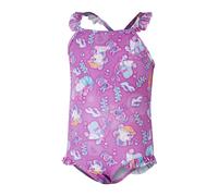 Maillot de bain 1 pièce bébé fille Speedo Dig Frill Thinstrap GRN Rose 2 ans