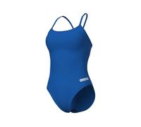 Maillot de bain 1 pièce dos dentelle femme Arena Solide Bleu 38