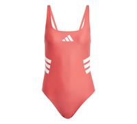 Maillot de bain 1 pièce dos en U femme adidas 3-Stripes Rose 44