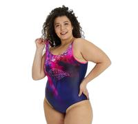 Maillot de bain 1 pièce dos en U femme Arena Placement B Plus Bleu 3X