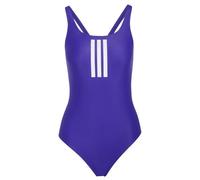Maillot de bain 1 pièce dos en V femme adidas 3-Stripes 42