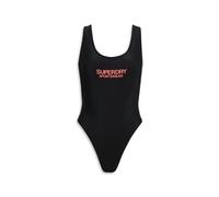 Superdry Maillot de bain Elastic Scoop Back dos échancré élastique Noir M Femme