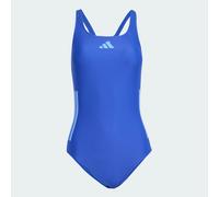 adidas - Women's 3 Stripes Bold Swimsuit - Maillot de bain - 46 - semi lucid blue / blue fusion