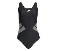 Adidas Maillot de bain Femme Logo C-Back Noir/Blanc Taille 42