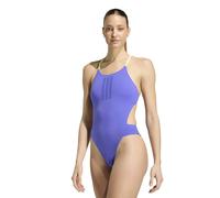 Maillot de bain 1 pièce femme adidas Ripstream 3-Stripes Violet 42