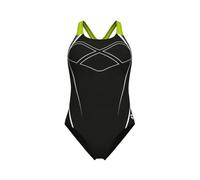 Arena Slip homme Feel Graphic Brief – Maxfit Éco, doublure frontale, résistant chlore/sel, UPF50+
