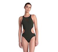 Maillot de bain 1 pièce femme Arena One Biglogo Vert 32