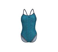 Maillot de bain 1 pièce femme Arena Starfish Lace Bleu 34