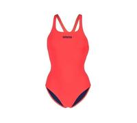 Maillot de bain 1 pièce femme Arena Team Pro Solid - red/white 42