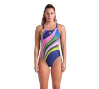 Maillot de bain 1 pièce femme Arena Water Fluids Bleu 42