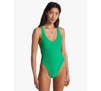 Maillot de bain 1 pièce femme Billabong Tanlines Halter Vert XS