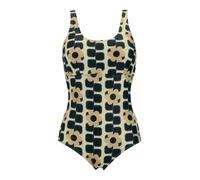 Maillot de bain 1 pièce femme Regatta Orla Kiely Beige 44