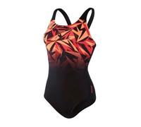 Speedo Hyperboom Placement Muscleback Eco Endurance+ Swimsuit Noir UK 32 Femme