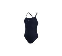 Speedo Eco Endurance+ Thinstrap 1 Piece Maillot de Bain Femme, Navy, 34