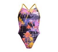 Maillot de bain 1 pièce femme Speedo End+ Allov Dig Lattice Tie-Back Multicolore 36