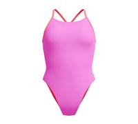 Maillot de bain 1 pièce femme Speedo End+ Solid Lattice Tie-Back Violet 38