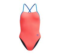 Maillot de bain 1 pièce femme Speedo End+ Solid Rouge 38