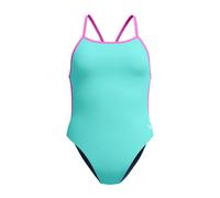 Maillot de bain 1 pièce femme Speedo End+ Solid VBack Bleu 38