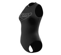Speedo End+ Logo One Piece Maillot de Bain Hydrasuit pour Femme, Noir, 38