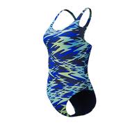 Speedo Maillot de bain Femme Hyperboom Print Medalist One Piece 38 Peacoat
