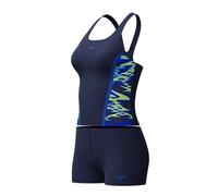 Speedo Ensemble tankini femme Hyperboom Splice Taille 44 – peacoat / pale clover