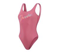 Speedo Logo Deep U-back Swimsuit 34