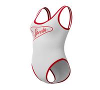 Maillot de bain 1 pièce femme Speedo Solid Bound Scoop Rouge S