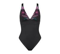 Maillot de bain 1 pièce femme Triumph Tropics OP 02 Noir 46D