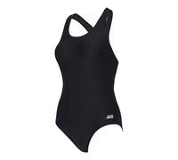 Zoggs Cottesloe Flyback Swimsuit Noir 40 Femme
