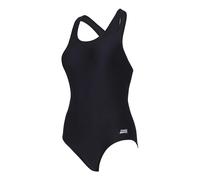 Zoggs Cottesloe Flyback Swimsuit Noir 42 Femme